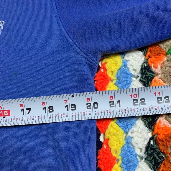 Vintage 80s PRO-Keds Logo Faded Royal Crewneck Sweatshirt Unisex - Picture 6 of 12